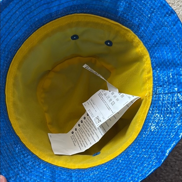 IKEA Blue and Yellow Bucket Hat - Picture 3 of 4